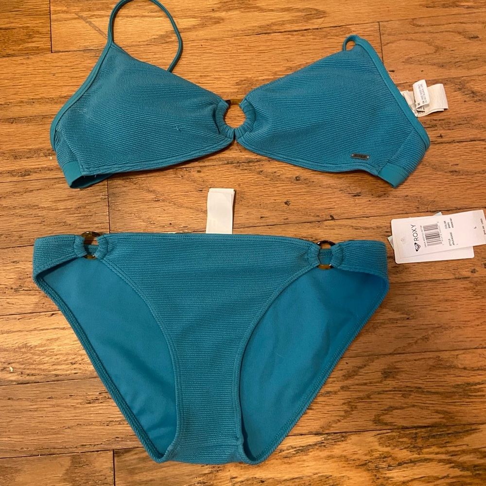 Blue Roxy bikini